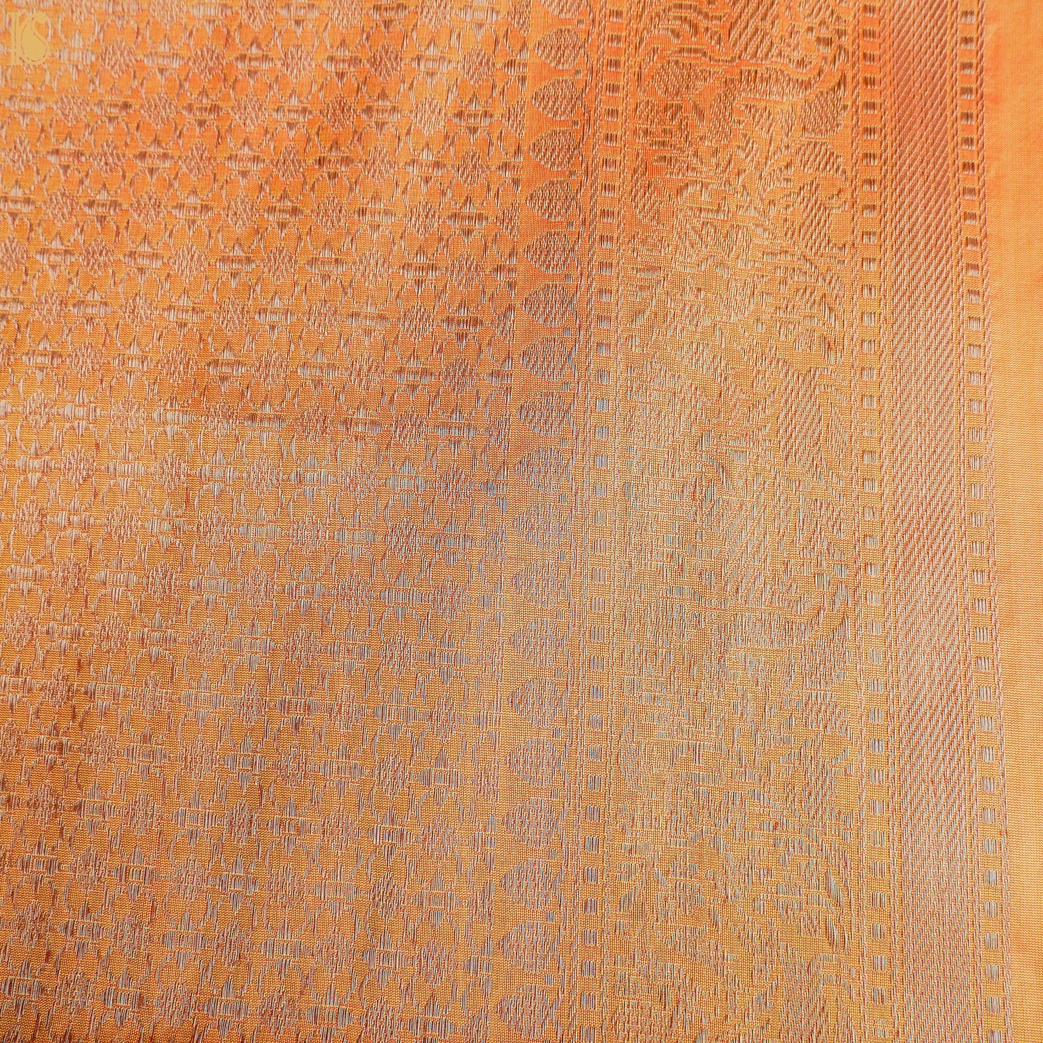 Handloom Katan Silk Banarasi Shikargah Multi Meena Saree - Khinkhwab