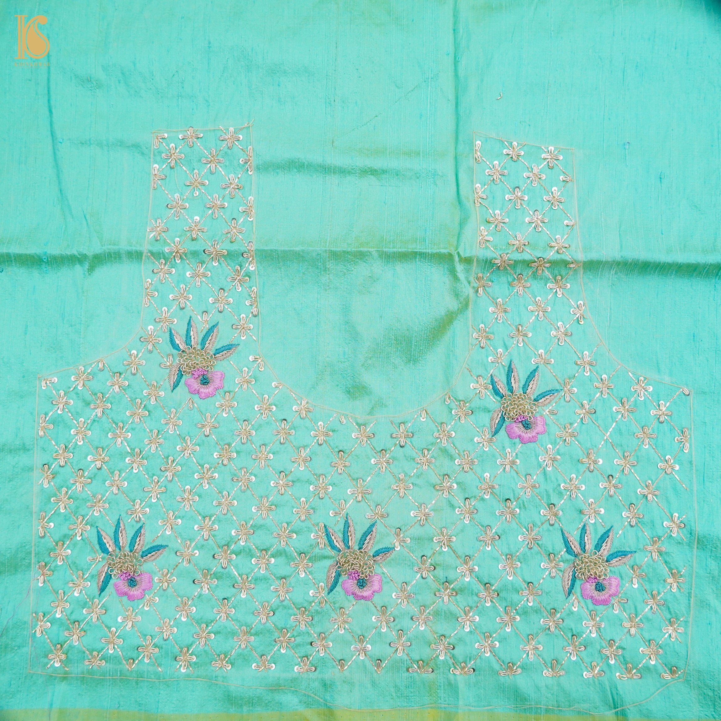 Orchid Pink Handwoven Banarasi Silk Mor Boota Embroidery Border Kadwa Saree - Khinkhwab