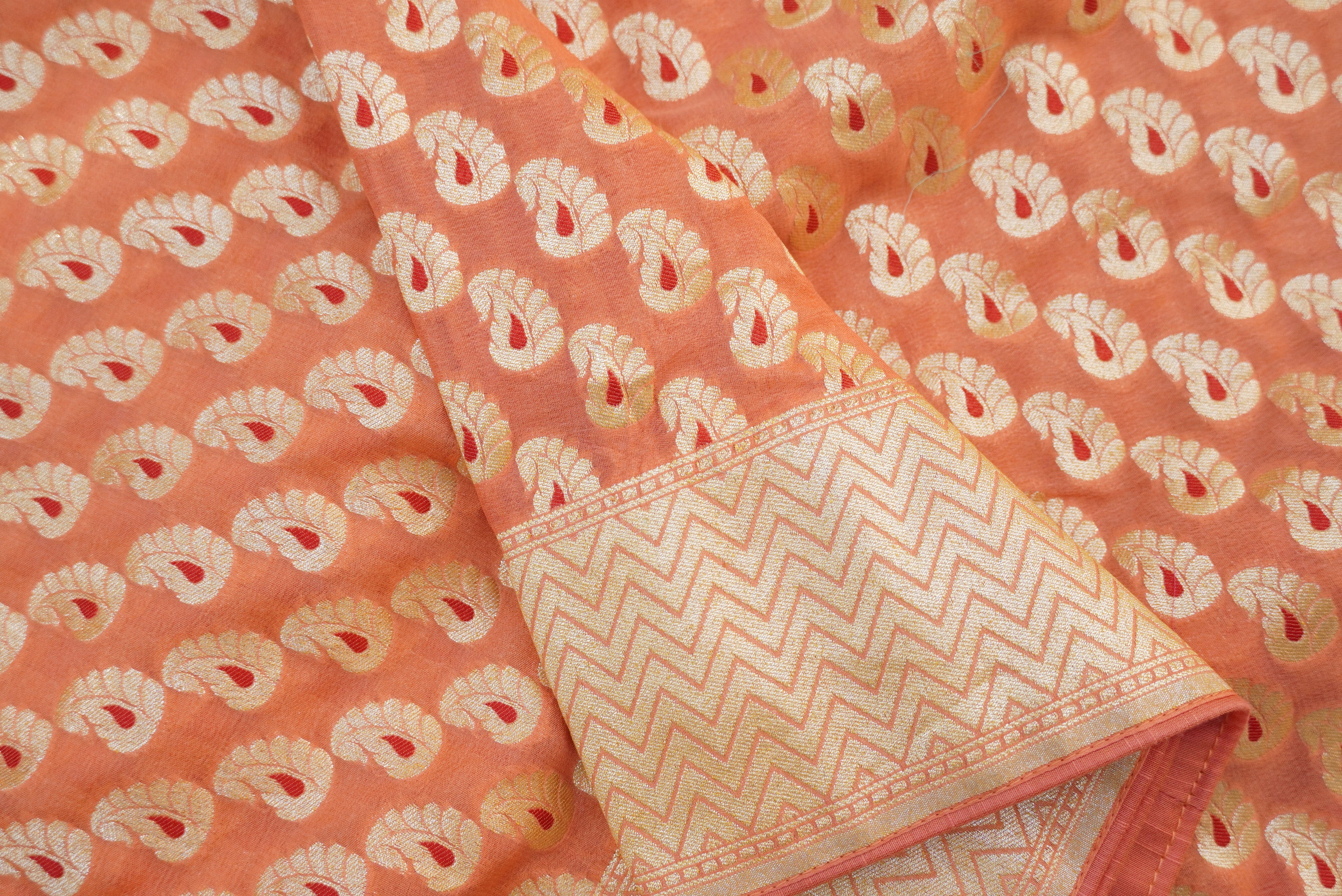 Pure Georgette Handloom Banarasi Saree - Khinkhwab