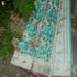 Tradewind Blue Pure Katan Silk Handloom Banarasi Kadwa Meenakari Jaal Saree - Khinkhwab