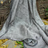 Submarine Grey Wrinkle Pure Tissue Silk Dupatta - Khinkhwab