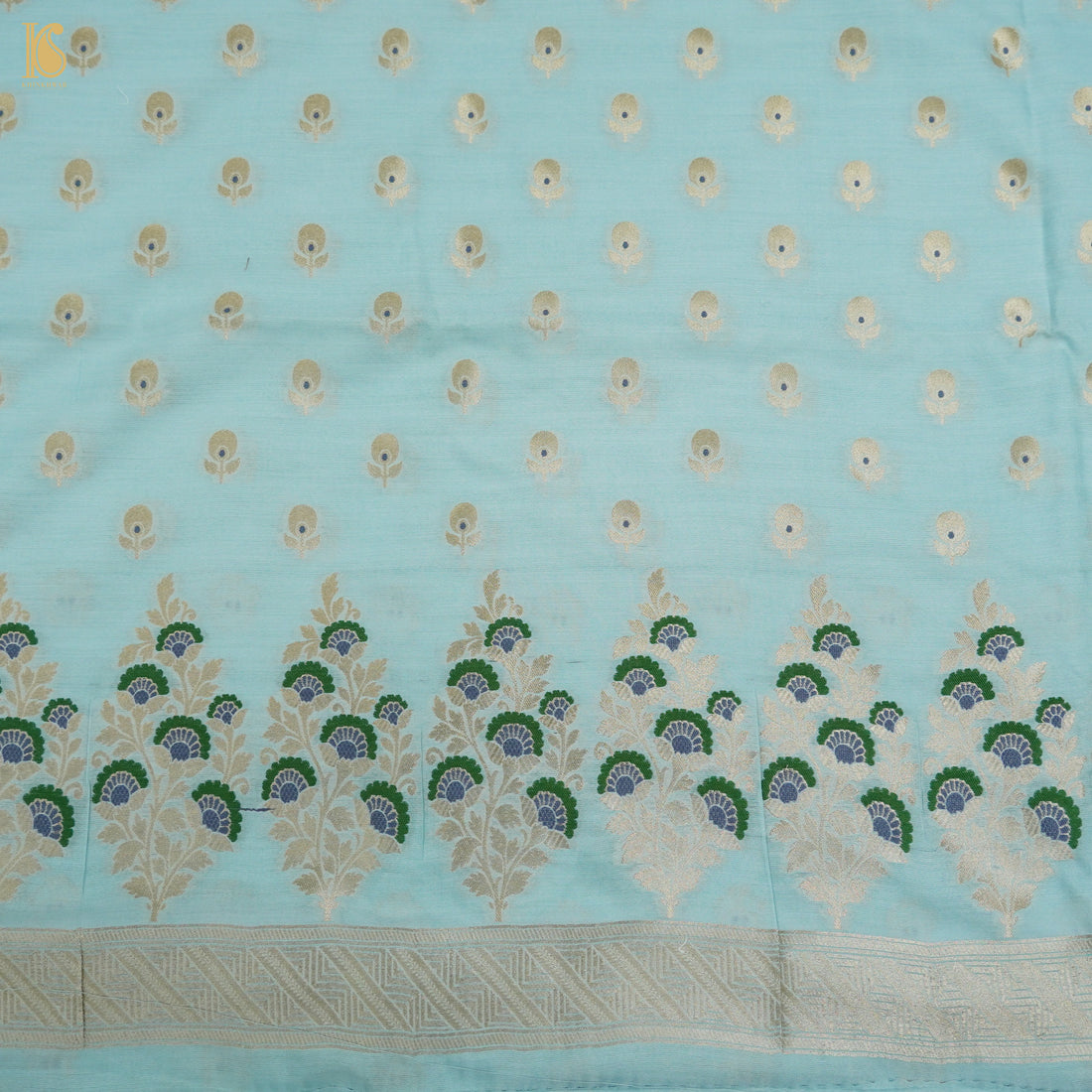 Cotton Silk Meenakari Banarasi Suit Set - Khinkhwab