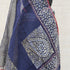 Nilambari Pure Cotton Real Silver Zari Handloom Banarasi Saree - Khinkhwab