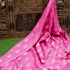 Persian Pink Pure Moonga Silk Handloom Banarasi Suit Fabric - Khinkhwab