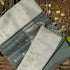 Grey Handwoven Pure Cotton Silk Maheshwari Saree - Khinkhwab