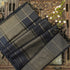 Grey Handwoven Pure Cotton Silk Maheshwari Saree - Khinkhwab