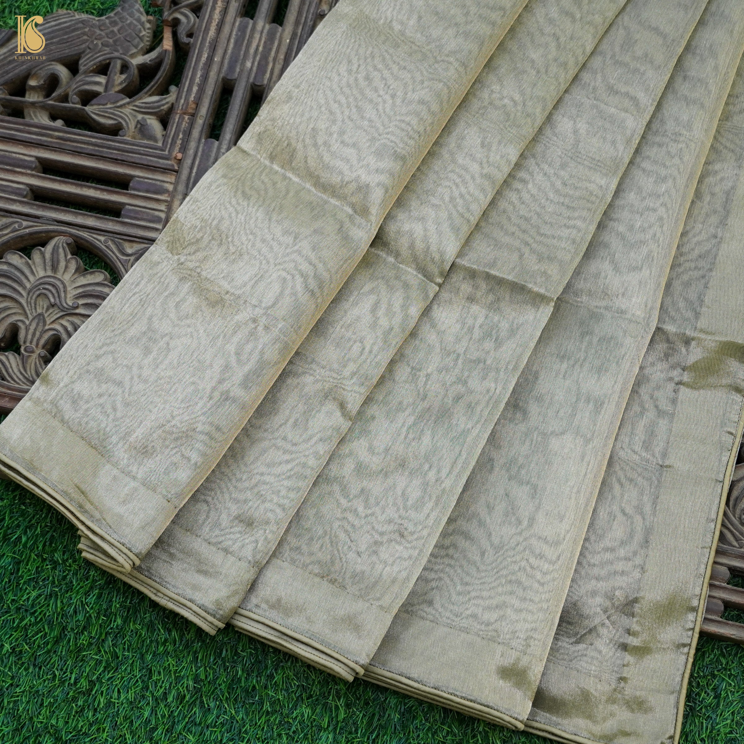 Pure Tissue Silk Handwoven Banarasi Saree - Khinkhwab