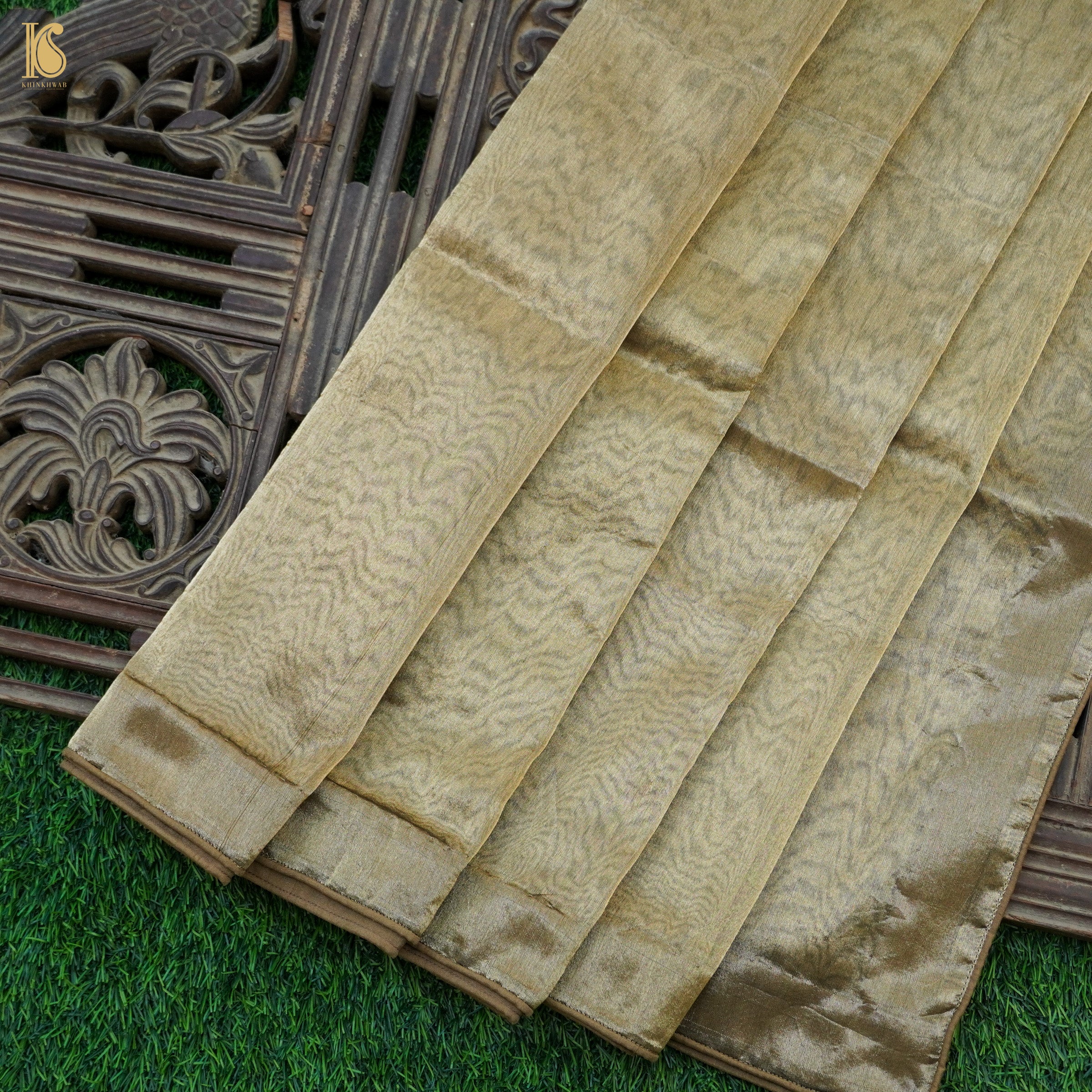 Pure Tissue Silk Handwoven Banarasi Saree - Khinkhwab
