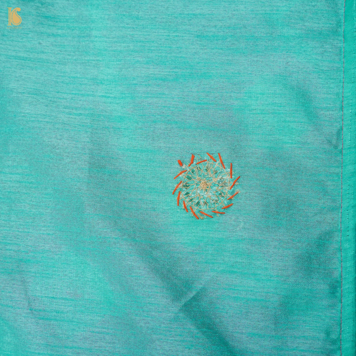 Fuchsia Pink Handloom Kota Silk Leheriya Saree with Gotta Patti - Khinkhwab