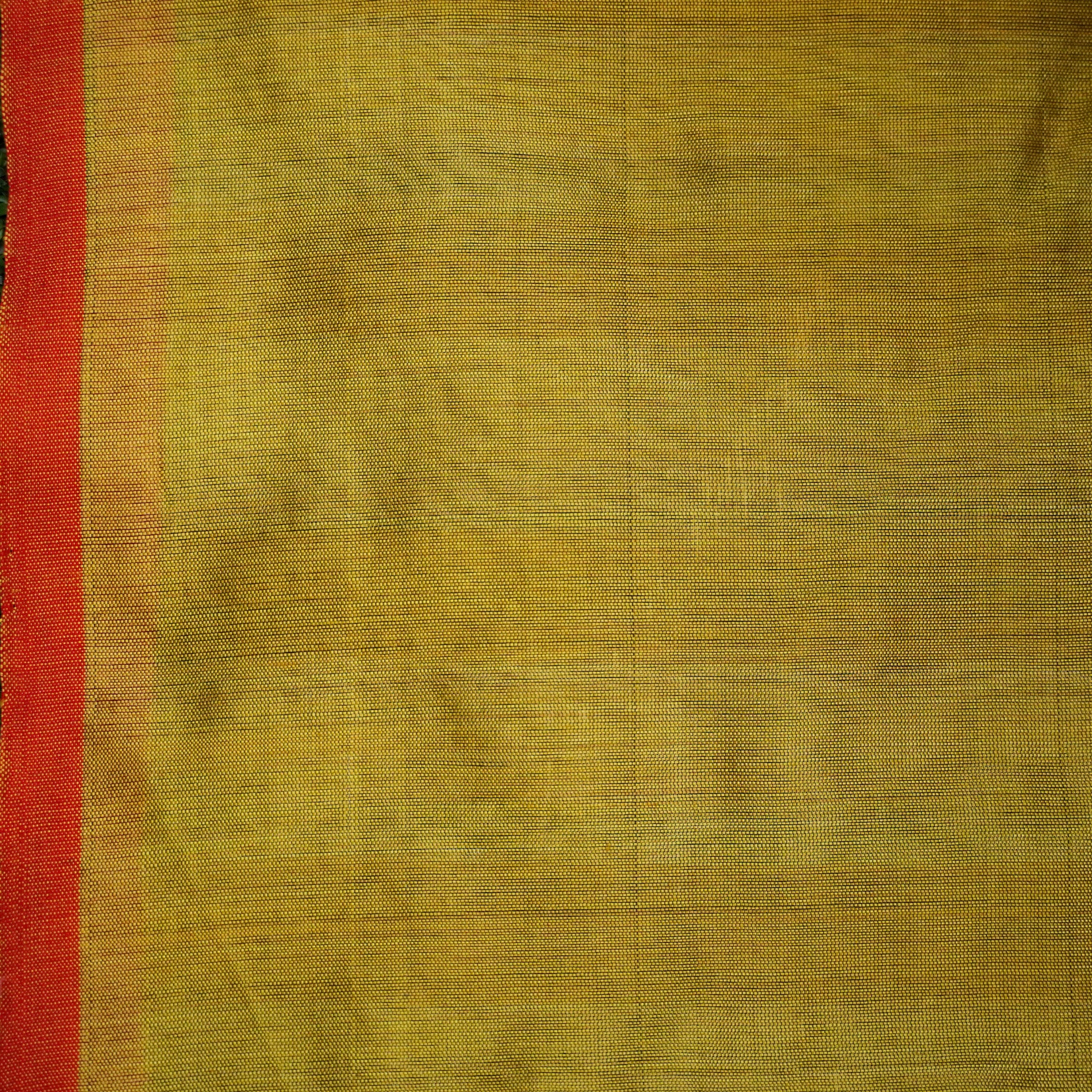 Handwoven Highland Green Pure Chanderi Silk Stripes Saree - Khinkhwab