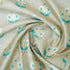 Mist Grey Pure Cotton Silk Banarasi Fabric - Khinkhwab