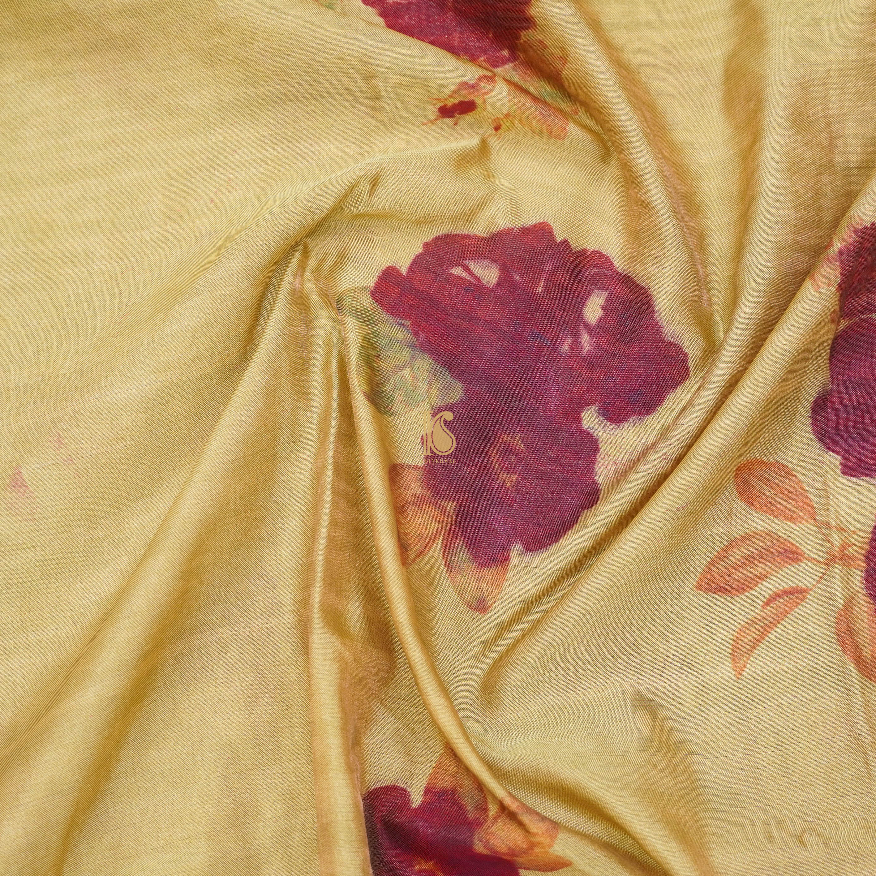 Pure Tissue Silk Handwoven Print Saree - Khinkhwab