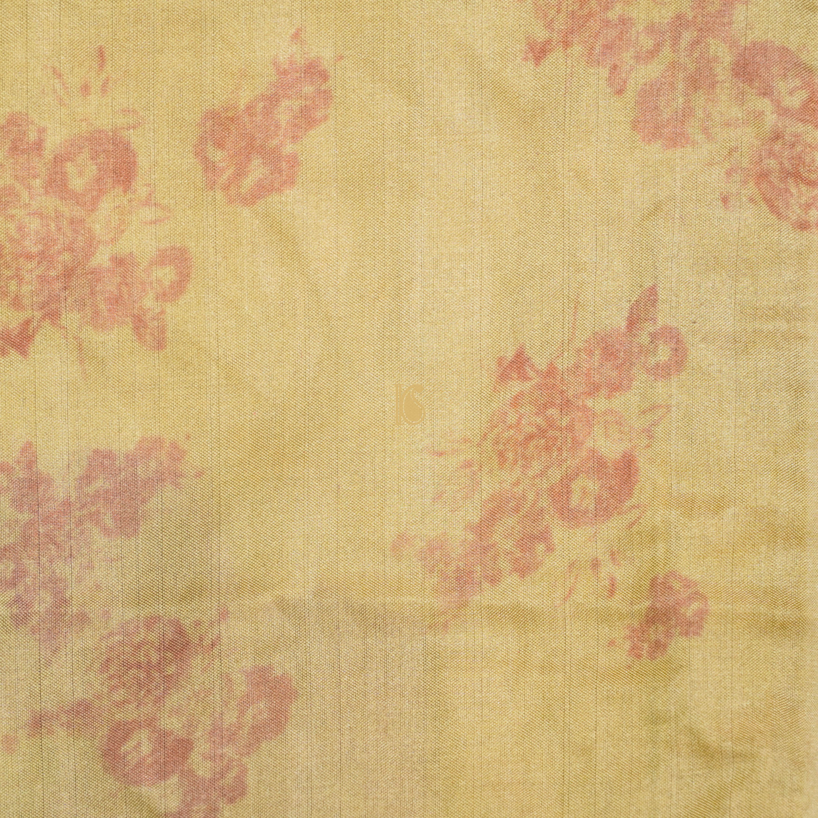 Pure Tissue Silk Handwoven Print Saree - Khinkhwab