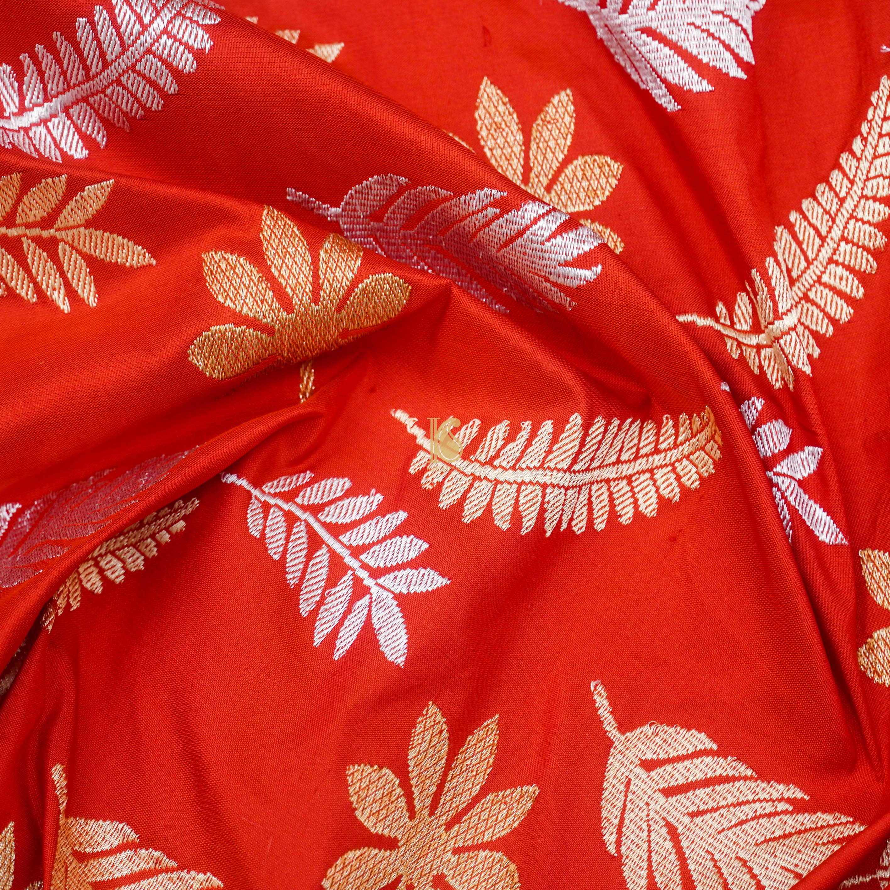 Red Pure Katan Silk Handloom Kadwa Banarasi Dupatta - Khinkhwab