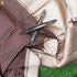 Congo Brown Pure Kora Silk Handloom Banarasi Soft Drape Saree - Khinkhwab