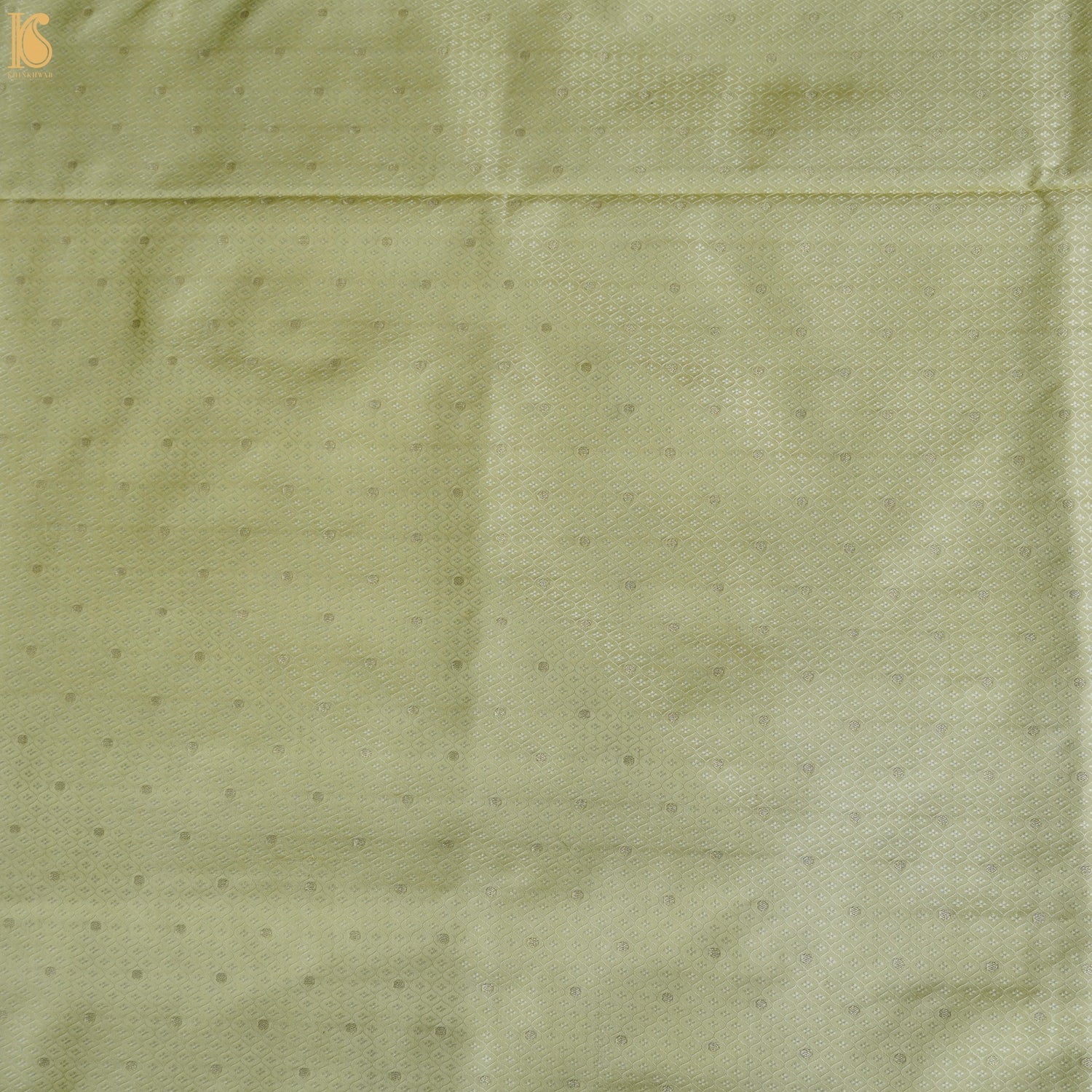 Pine Glade Pure Banarasi Silk Handwoven Tanchui Kurta Fabric - Khinkhwab