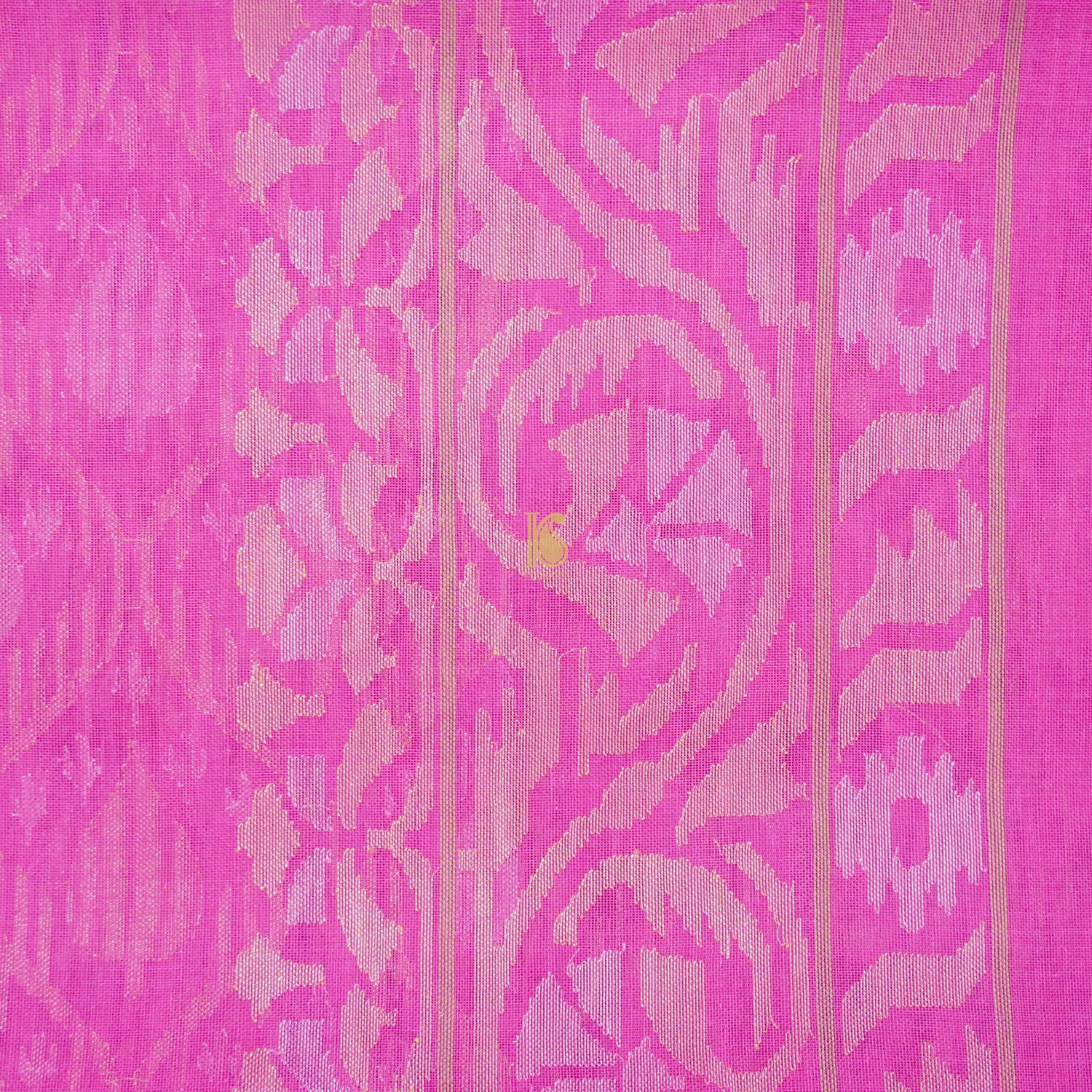 Pure Cotton Real Silver Zari Handloom Banarasi Saree - Khinkhwab
