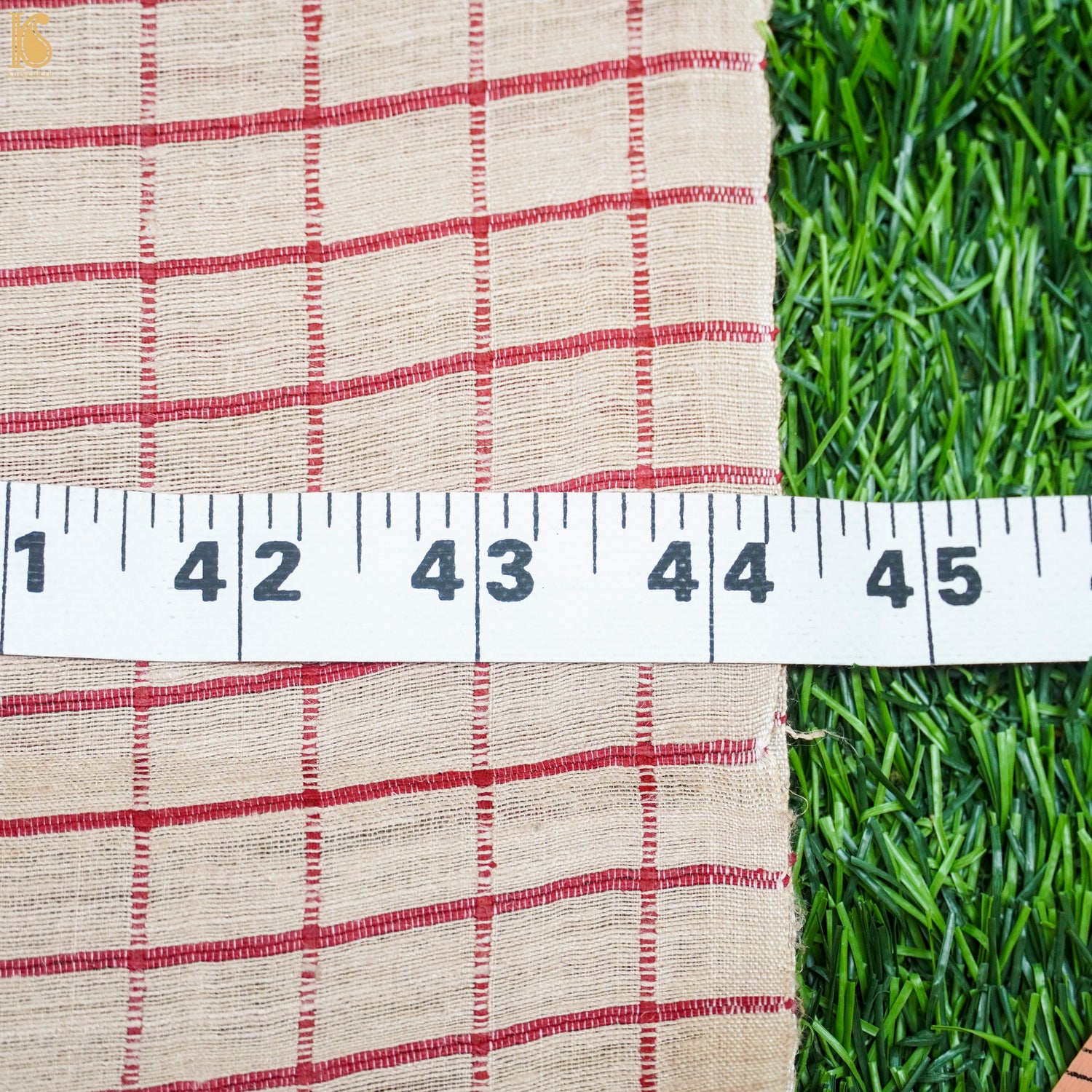 Pure Tussar Ghichha Silk Handwoven Fabric - Khinkhwab