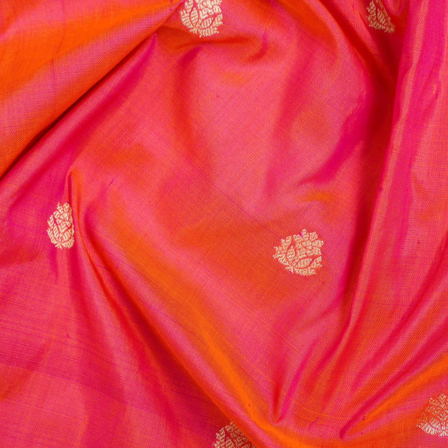 Pink Pure Katan Silk Banarasi Fabric - Khinkhwab