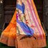 Orange Pure Silk Handwoven Paithani Saree with Muniya Border - Khinkhwab