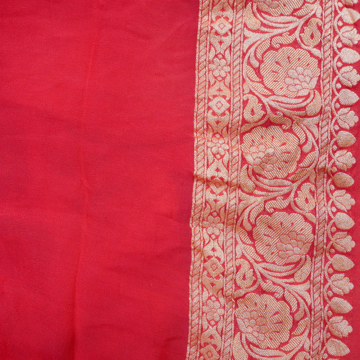 Pastels Pure Georgette Banarasi Saree - Khinkhwab