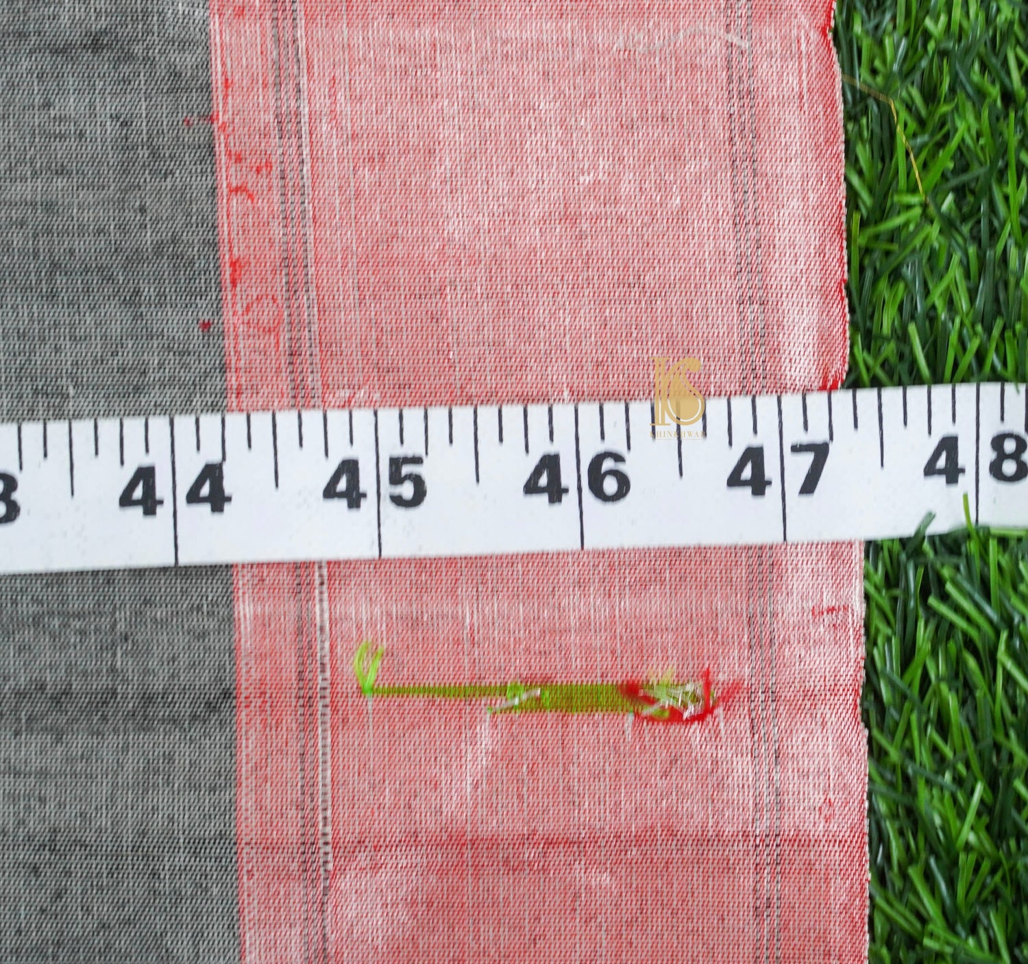 Silver Zari Pure Silk Handwoven Paithani Parrot Blouse Piece - Khinkhwab