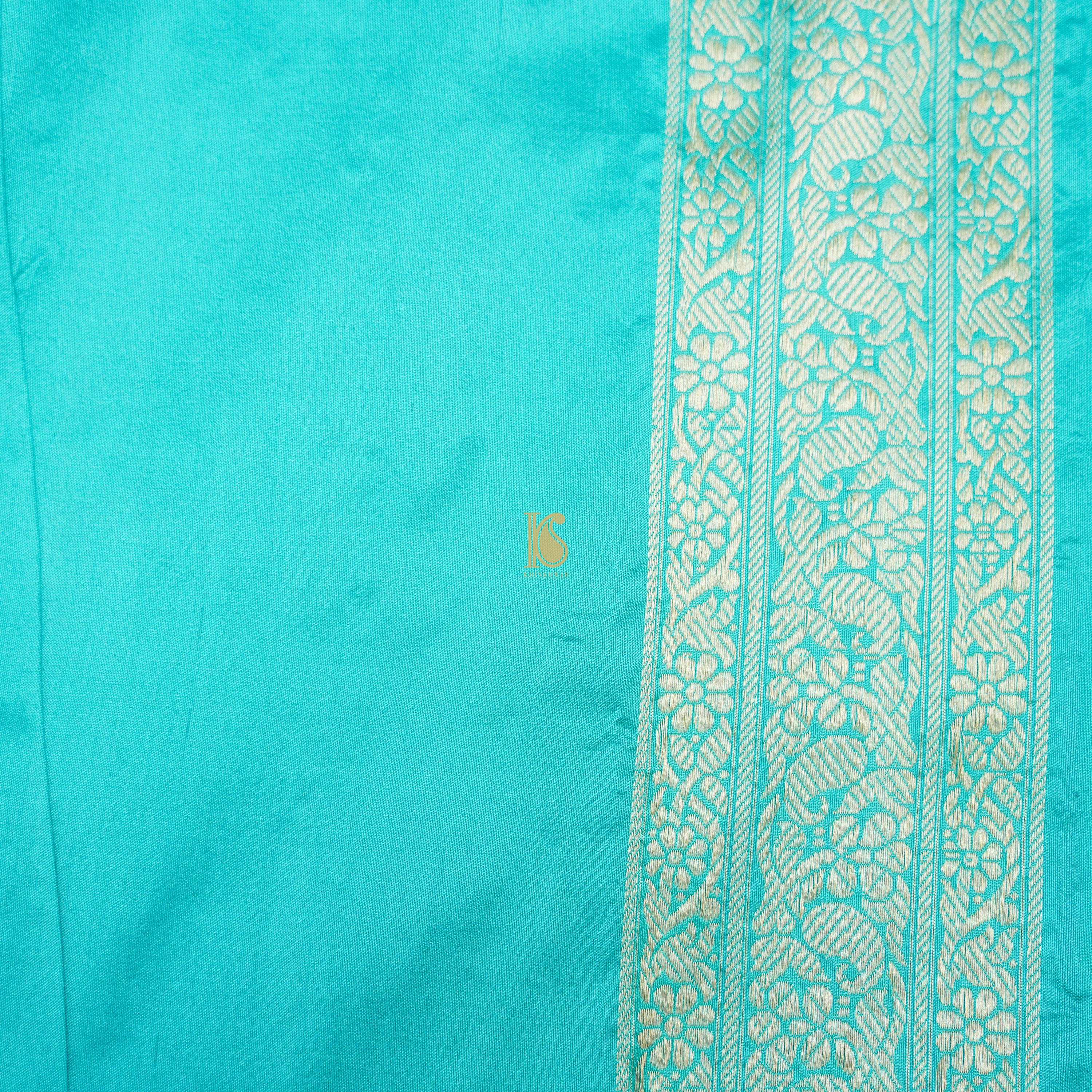 Handloom Katan Silk Robin&