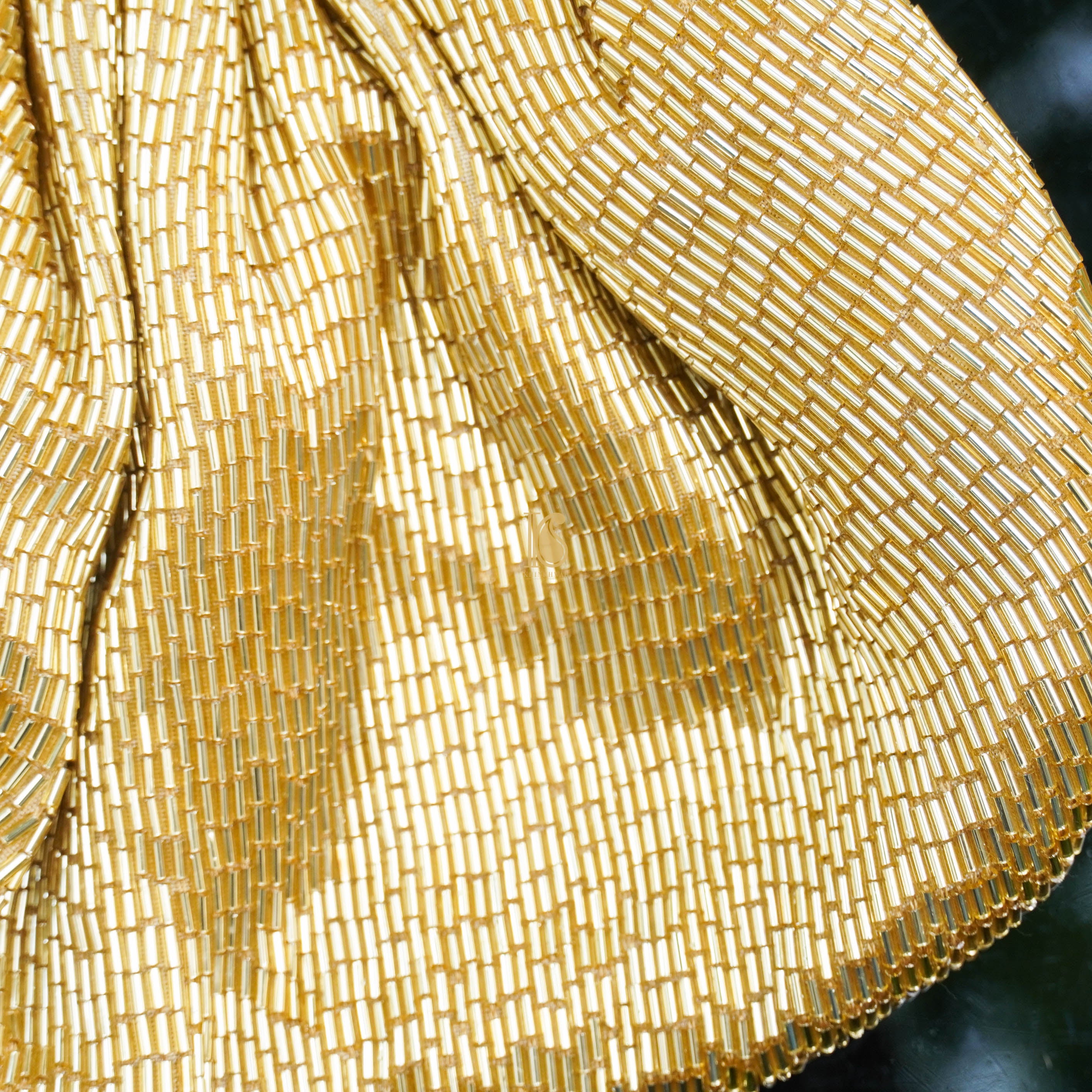 Gold Hand Crafted Potlis Bag - Khinkhwab