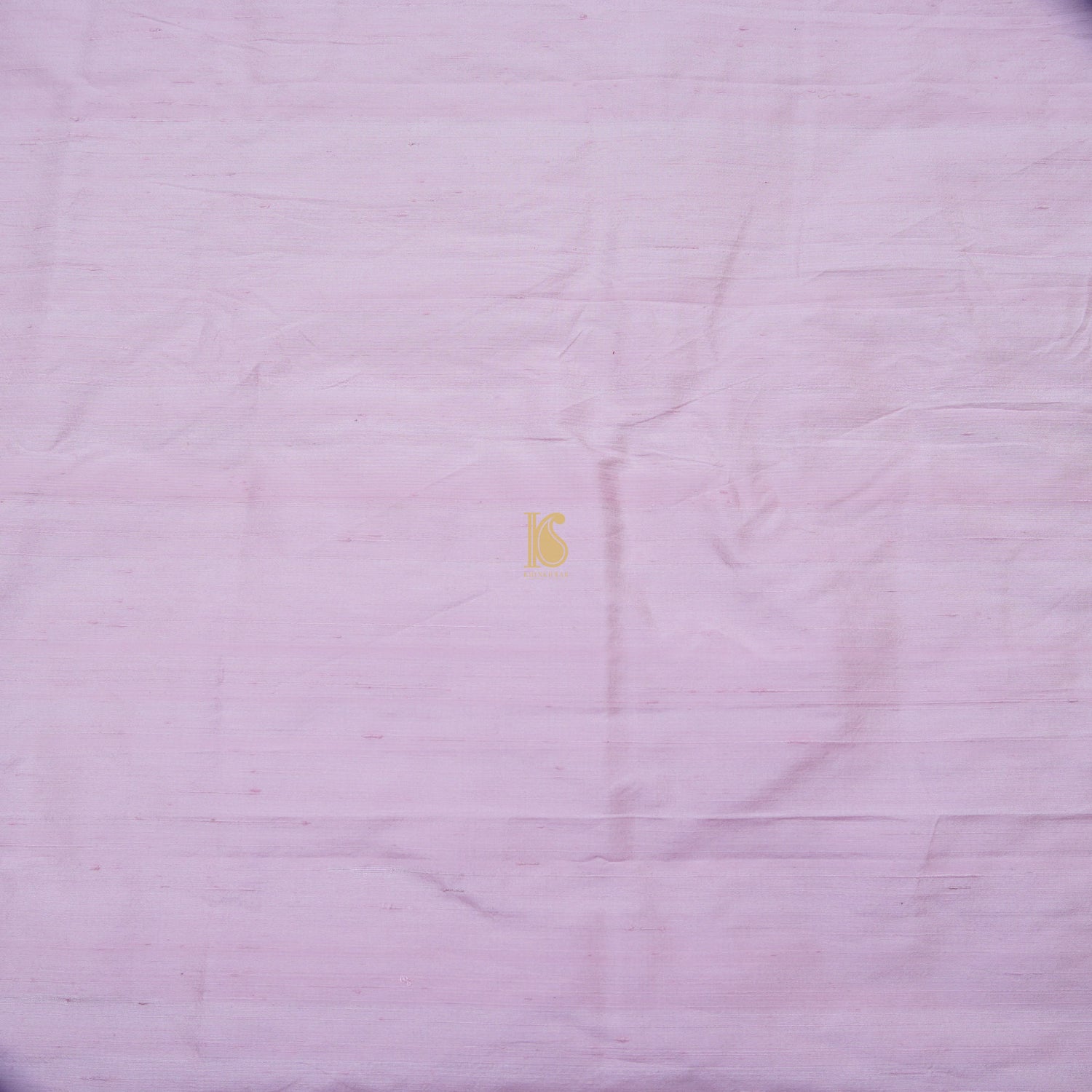 Baby Pink Pure Raw Silk Fabric - Khinkhwab