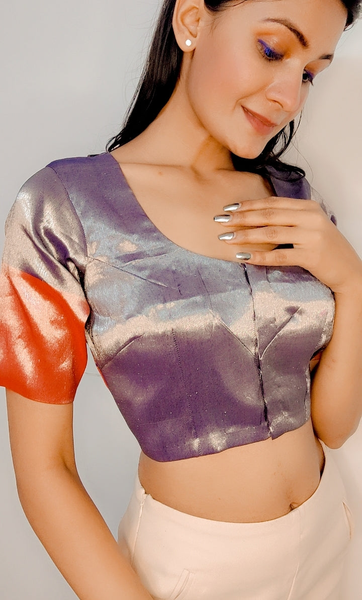 Pure Paithani Stitched Blouse with Muniya Border - Khinkhwab