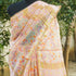 Lale - Beauty Bush Pink Pure Organza Print Saree - Khinkhwab