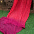 Purple & Pink Pure Georgette Bandhani Stole - Khinkhwab