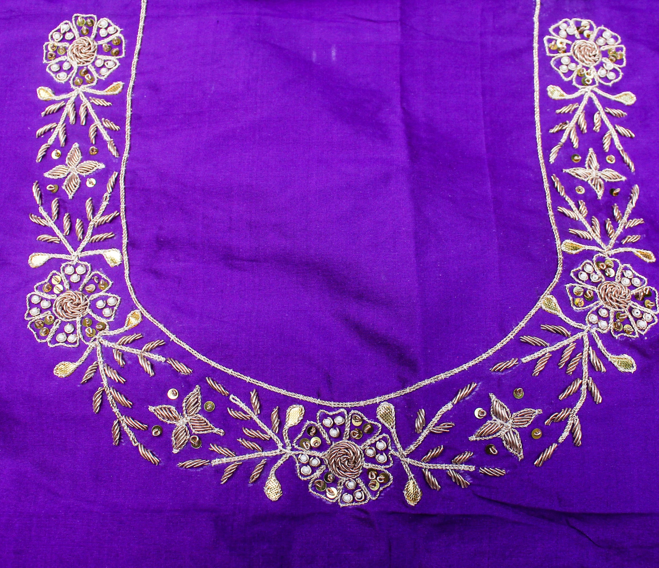 Handloom Pure Katan by Dupion Silk Banarasi Kadwa Jaal Embroidery Saree - Khinkhwab