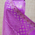 Orchid Purple Pure Georgette Handwoven Banarasi Suit Set - Khinkhwab