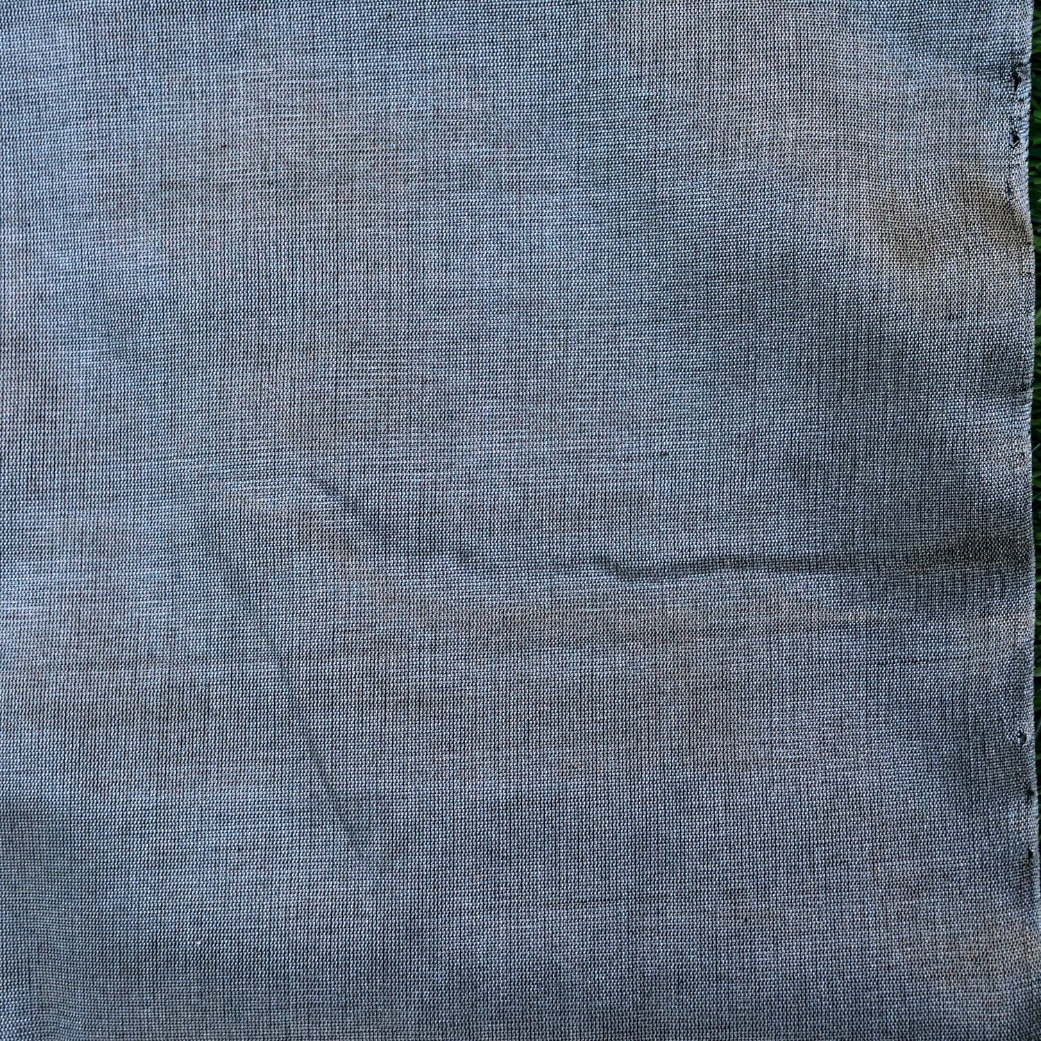Silver Pure Plain Tissue Chanderi Silk Handwoven Saree - Khinkhwab