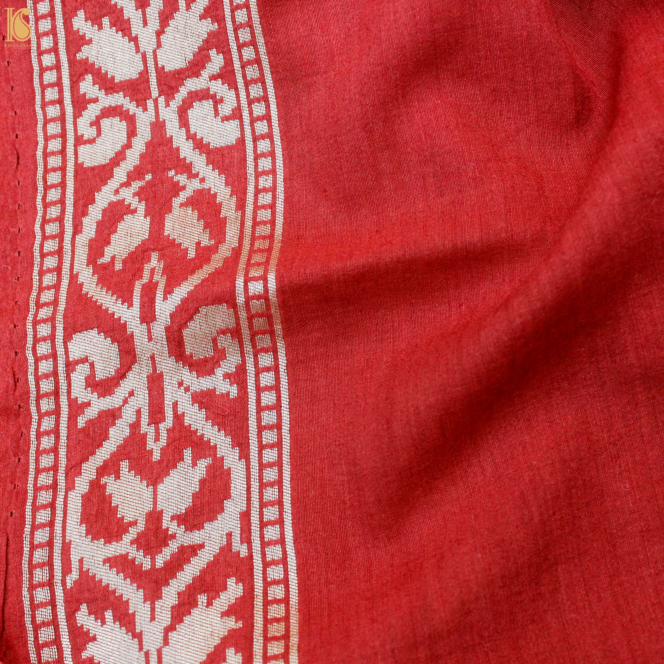 Multicolor Pure Moonga Silk Handloom Banarasi Saree - Khinkhwab