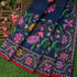 Midnight Blue Handwoven Pure Cotton Real Zari Neelambari Banarasi Saree - Preorder - Khinkhwab