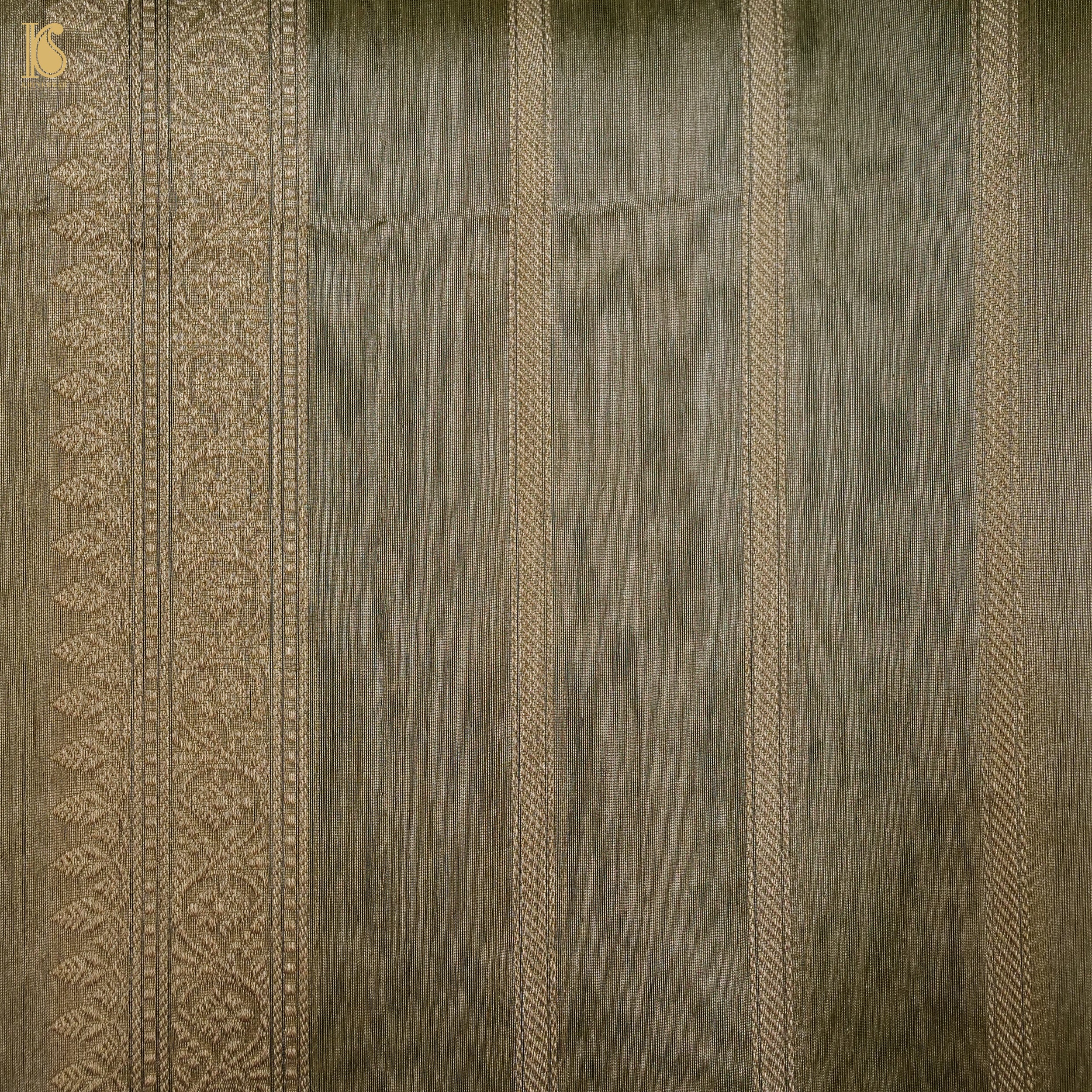 Rekha - Pure Tissue Silk Handwoven Banarasi Saree - Khinkhwab