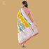 Orange Pure Georgette Banarasi Dupatta - Khinkhwab