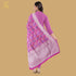 Purple Pure Katan Silk Handwoven Banarasi Jaal Chidiya Dupatta - Preorder - Khinkhwab