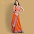 Burnt Orange Pure Kala Cotton Handwoven Bhujodi Saree - Khinkhwab