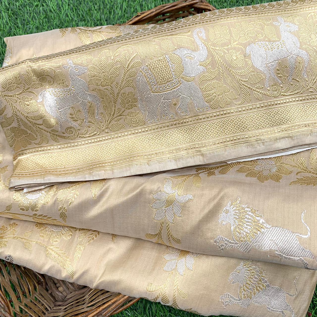 Off white katan silk saree hotsell