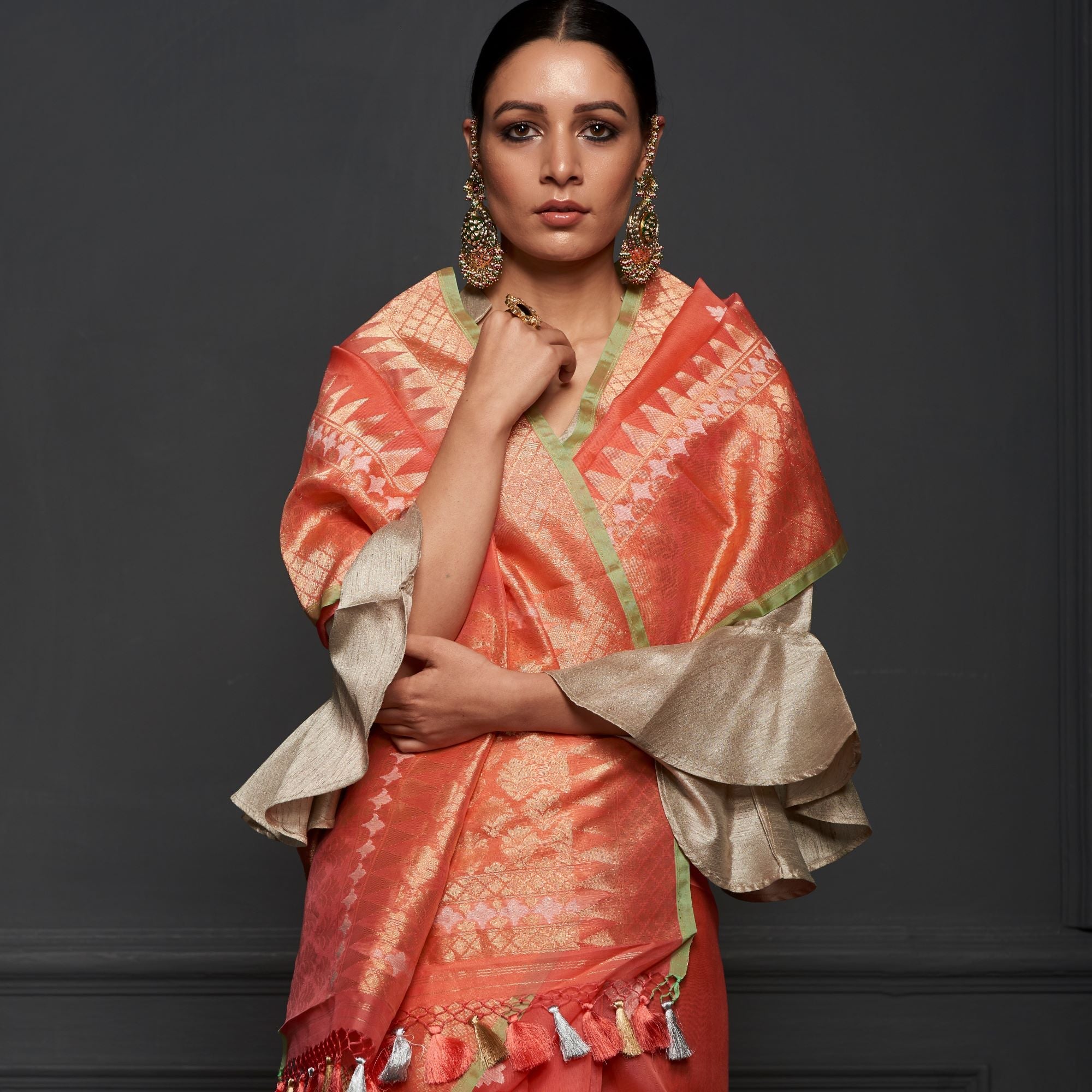 Kora Banarasi Sarees