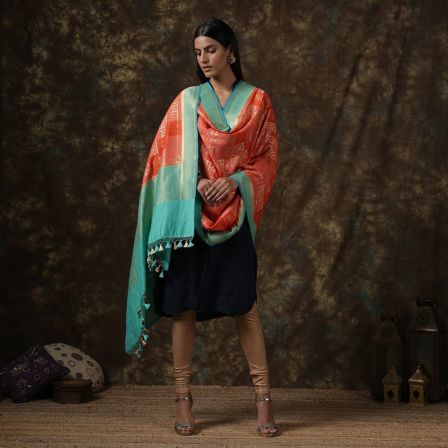 Moonga Silk Dupattas