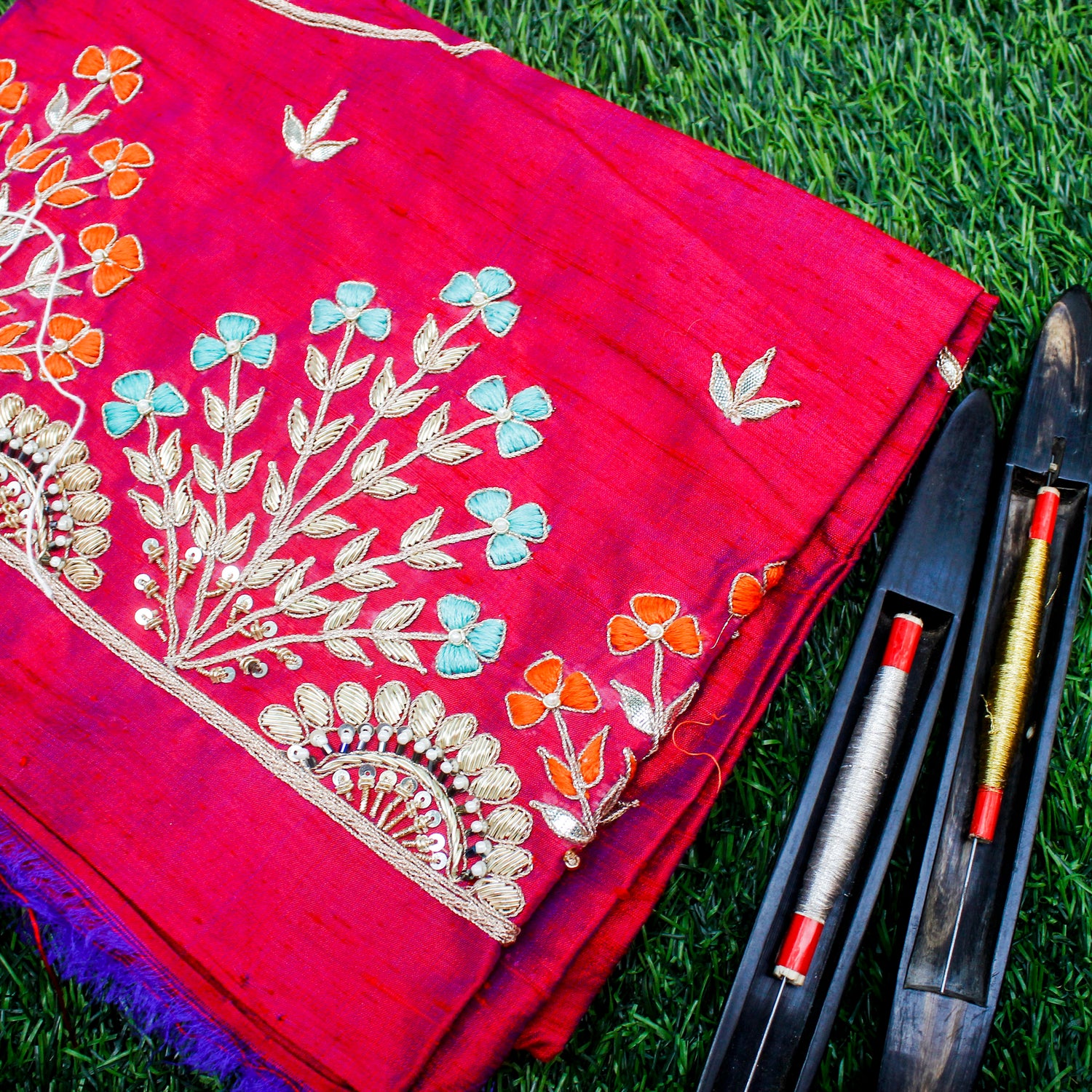 Embroidery Fabrics Aayna