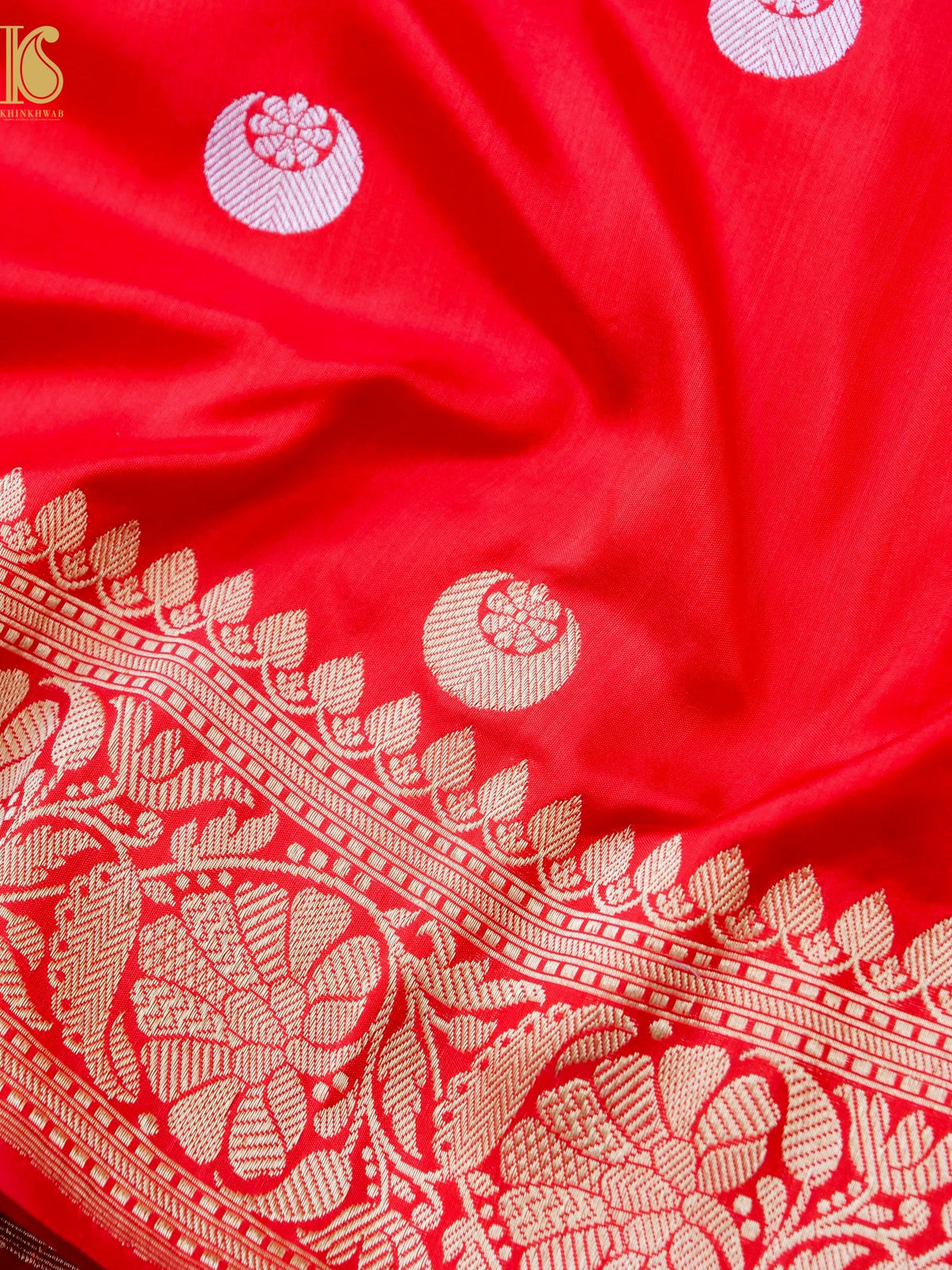 Boota Rahi Chaand Boota - KAtan Silk Banarasi Saree – Khinkhwab