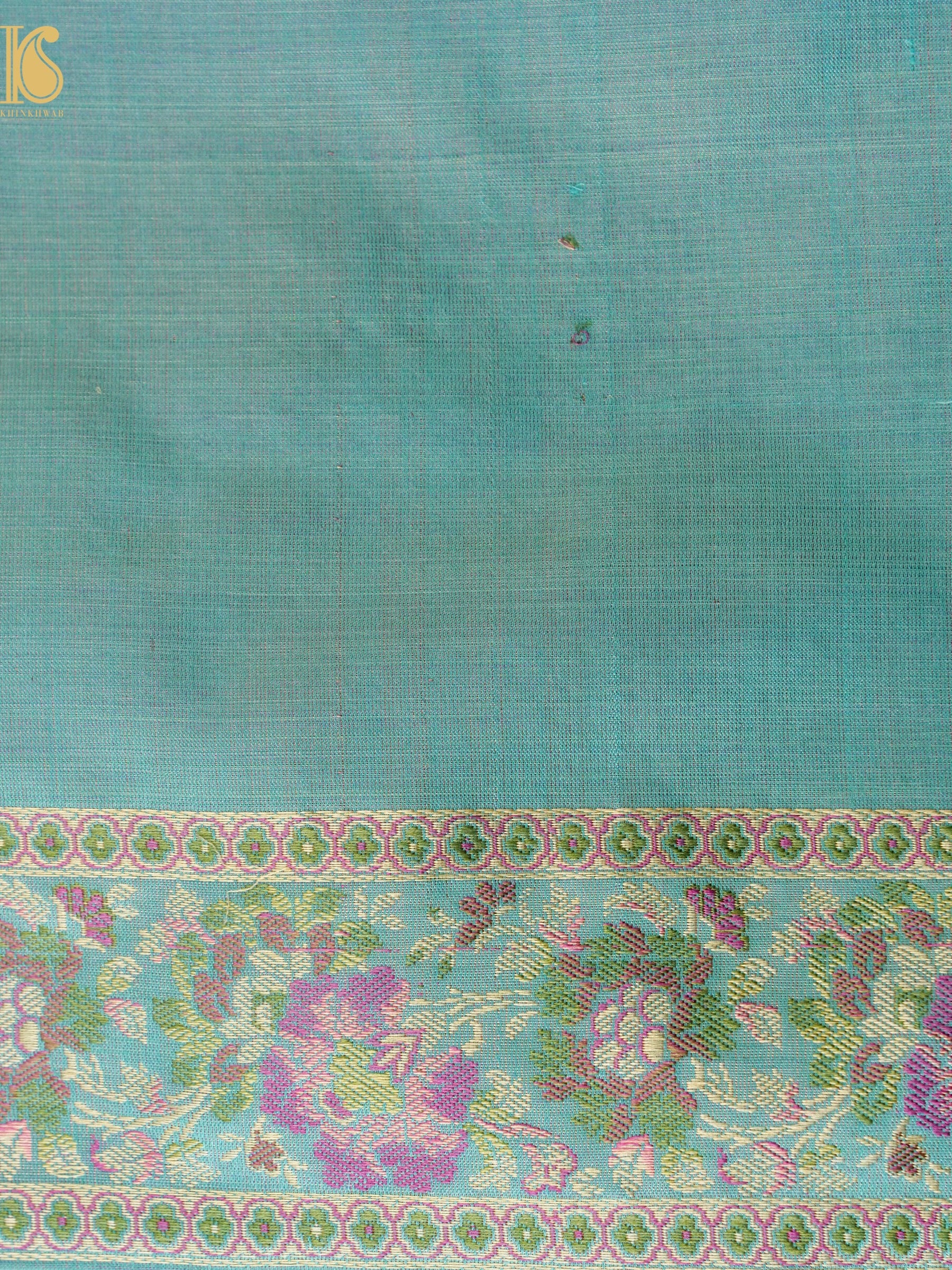 Handloom Banarasi Silk Resham Tanchoi Saree