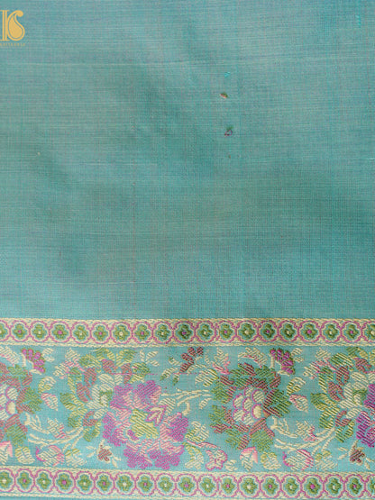 Handloom Banarasi Silk Resham Tanchoi Saree