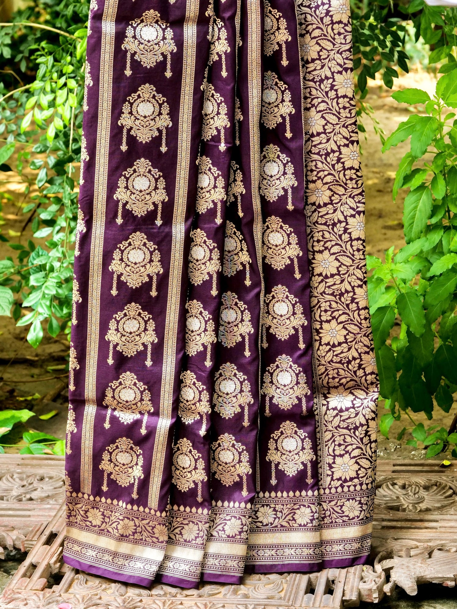Handloom Banarasi Katan Silk Saree