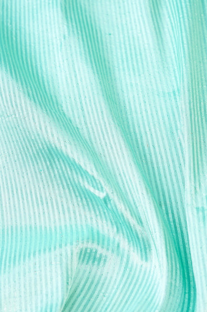 Handwoven Paithani Silk Tissue Saree with Peacock Pallu